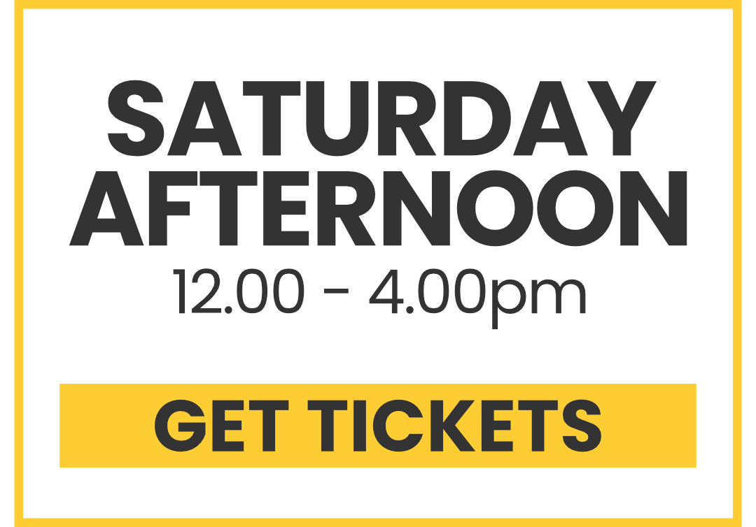 Saturday Afternoon Session - 12.00pm to 4.00pm